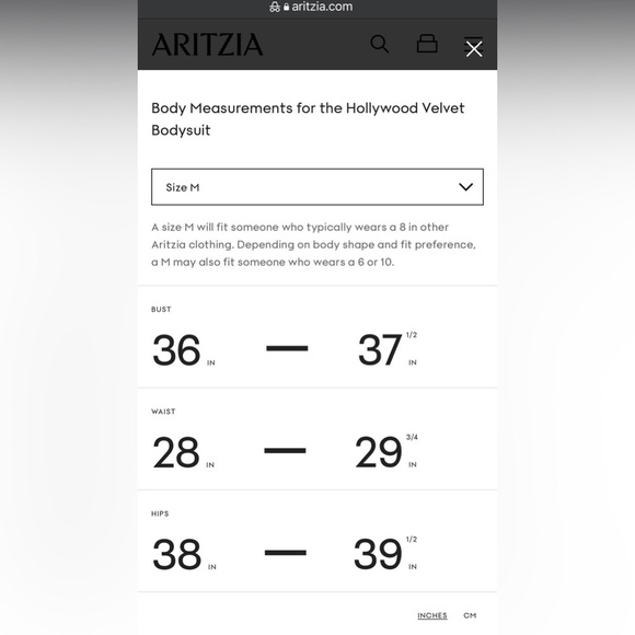 Aritzia Wilfred Free Velvet Bodysuit Size M - Picture 4 of 4